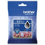 LC531 Brother LC531Y Yellow Ink Cartridge, 200 Pages.